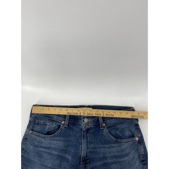 Vintage Levi Strauss Signature Relaxed Fit 5 Pocket Denim Jeans Straight 34X32 - Picture 12 of 15